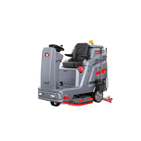 Промышленная поломоечная машина с двумя щетками SX1100